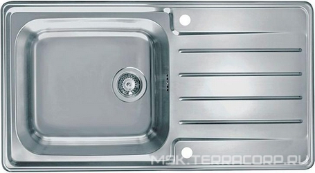 Мойка кухонная Alveus Praktik 100 матовая 50x98x21 Alveus praktik s418975