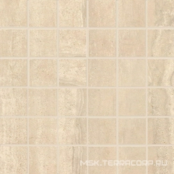 Mosaico Beige Nat/Rett 5x5 ZZ |30x30