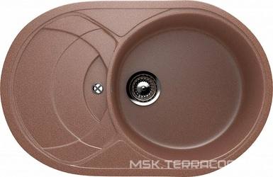 Мойка кухонная Ulgran U-110-307 терракот| 50x77x19
