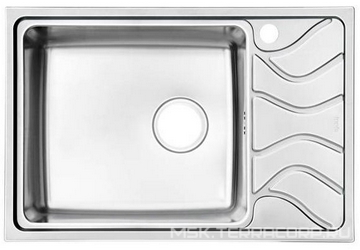 Мойка кухонная Iddis Reeva REE71SLi77| 48x71x21