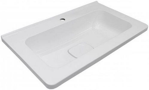 Раковина накладная Style Line Каре Люкс Мини 70х35, для мебели Style Line , цв. белый, ZZ Style Line Бергамо к.т. 565483 раковина