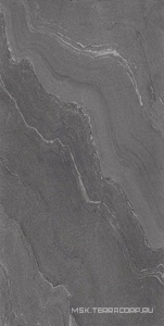 Керамогранит для пола Ergon stone talk Dark Martellata Nat. Ret.ZZ60x120 Серый ED61