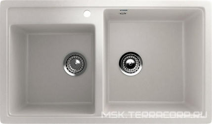 Мойка кухонная Ulgran U-200-341 молочная| 48x84x20