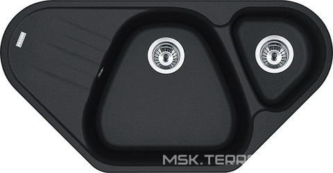 Мойка кухонная Franke AZG 661-E оникс| 50x96x21