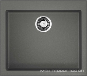 Мойка кухонная Bosen 61-PL  61х50 см, цвет платина ZZ