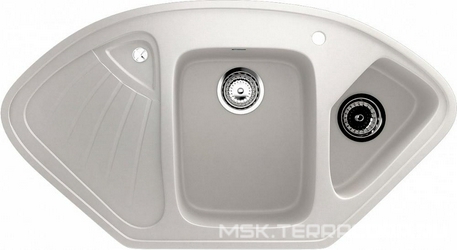 Мойка кухонная Ulgran U-501-341 молочная| 55x103x17