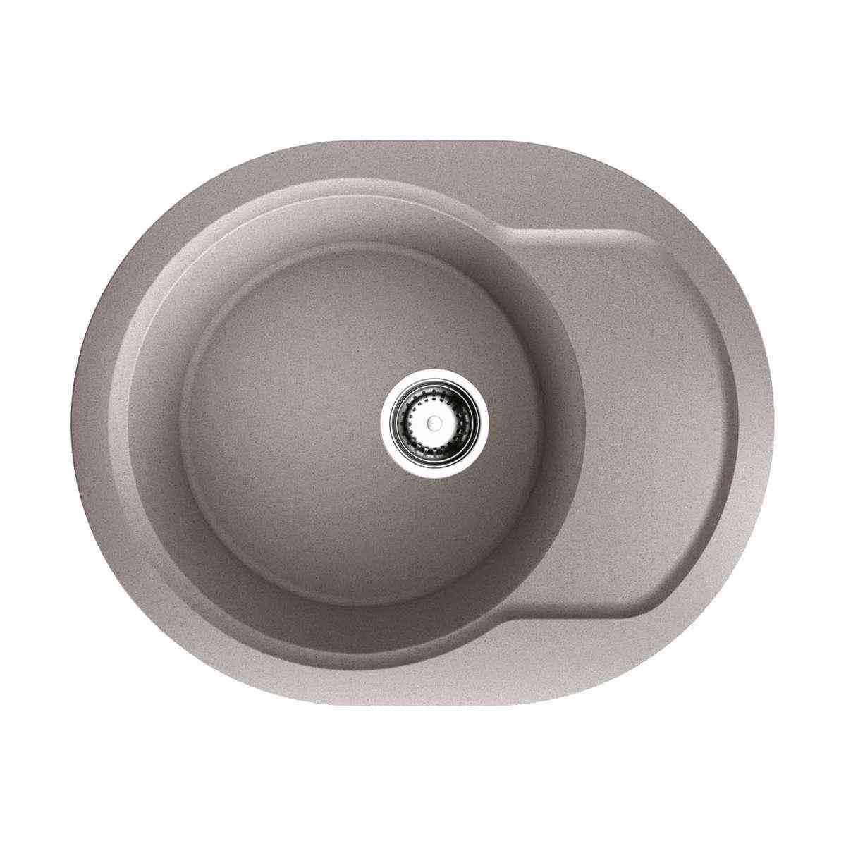 Мойка кухонная Omoikiri Manmaru 62-GR leningrad grey| 50x62x20
