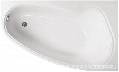 Акриловая ванна Vagnerplast Avona 150 R| 150x91x42