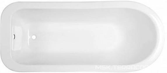 Ванна из искусственного камня Эстет Царская 170x75| 170x73x46