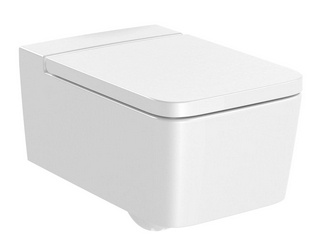 Унитаз подвесной Roca Inspira square 346537000| 56x37x39