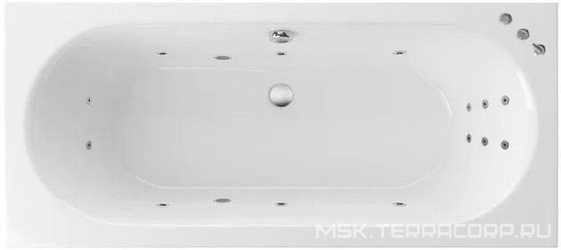 Акриловая ванна Excellent Oceana WAEX.OCE18.SMART 180x80| 179x79x46