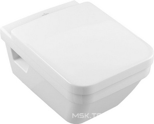 Унитаз подвесной Villeroy & Boch Architectura 5685HR01 alpin безободковый| 53x37x32