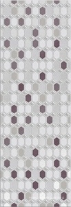 Декор Eletto Malwiya Декор  Grey Geometria24.2x70 586942001
