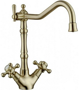 Смеситель для кухни с подключением к фильтру с питьевой водой, цв.бронза ZZ Kaiser Carlson Style 44133-1