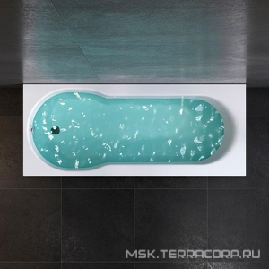 Ванна акриловая 170х70см  (без каркаса, панели и сифона) ZZ AMPM X-Joy W88A-170-070W-A