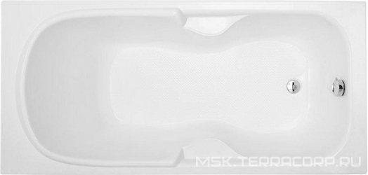 Акриловая ванна Aquanet Polo 170x80 с каркасом 169x79x40 Aquanet polo s361018