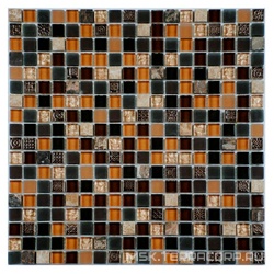 Мозаика из стекла на сетке SK10-201 ZZ 30x30