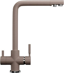 Смеситель Ulgran U-016 302 песочный, для кухонной мойки| 14x33x20