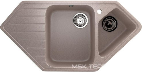 Мойка кухонная Ulgran U-409-302 песочная| 50x97x20