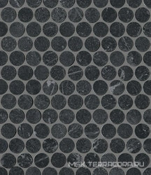 Roma Grafite Round Mosaico RT ZZ |29.5х32.5