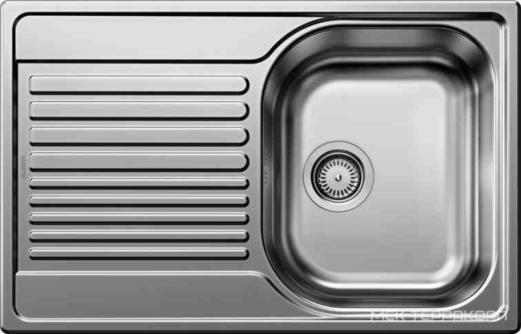 Мойка кухонная Blanco Tipo 45 S Compact сталь| 50x78x17