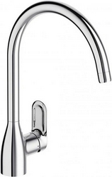 Смеситель Jacob Delafon Kumin E99477-CP для кухонной мойки| 10x35x26