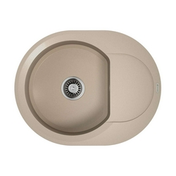 Мойка кухонная Omoikiri Sakaime 60E-SA бежевая| 47x60x22