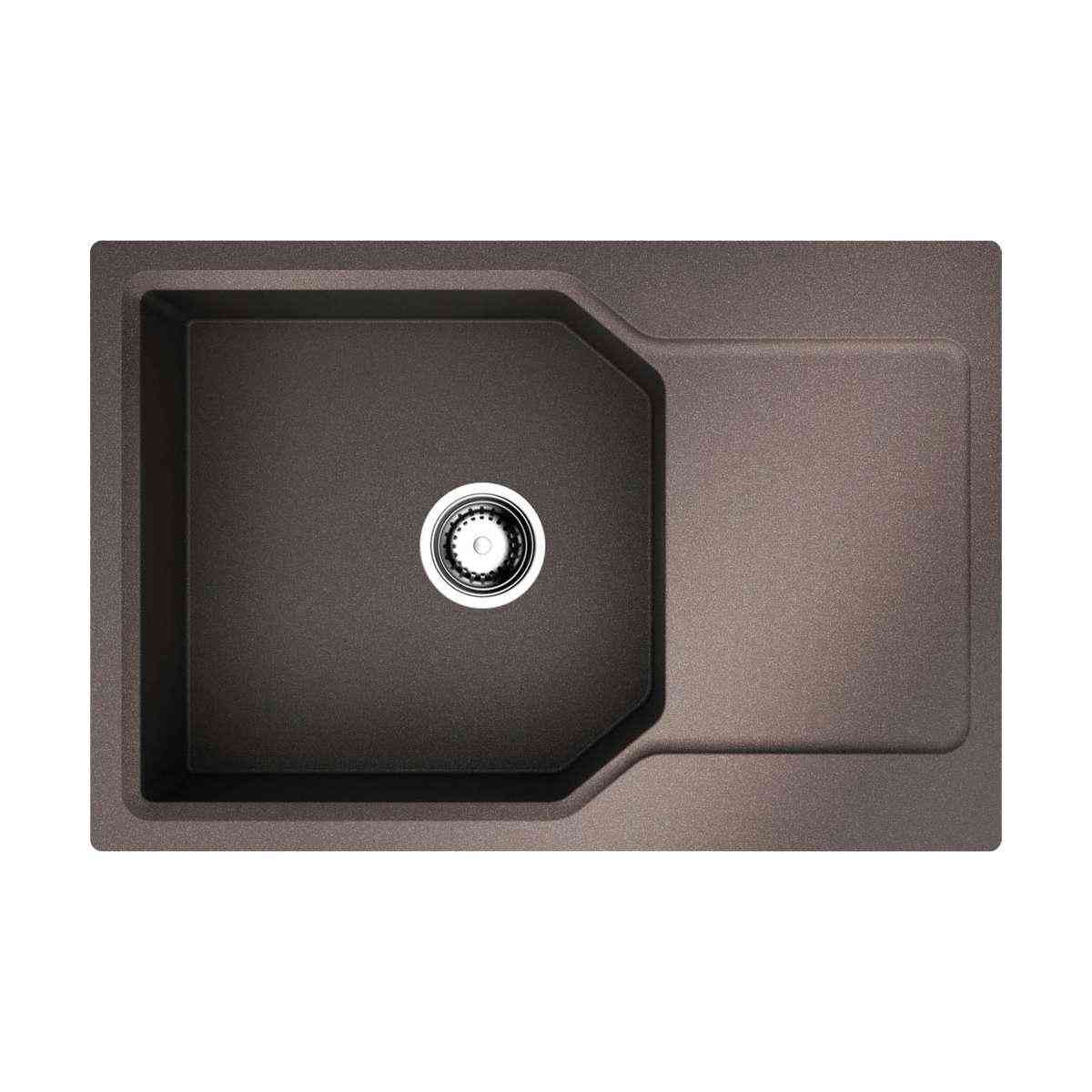 Мойка кухонная Omoikiri Yonaka 78-LB-DC темный шоколад| 51x78x20