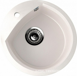 Мойка кухонная Ulgran U-407-331 белая| 48x46x20