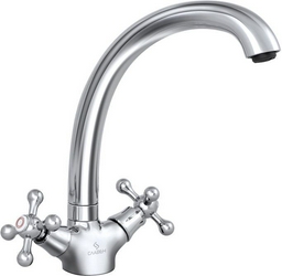 Смеситель Славен Коттедж А11 для кухонной мойки| 25x23x16