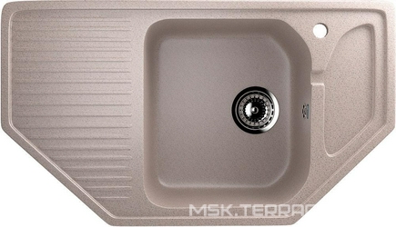 Мойка кухонная Ulgran U-109-302 песочная| 49x78x17