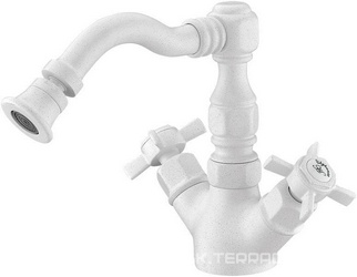 Смеситель Elghansa Praktic 49A2660 stone white для биде| 17x21x20