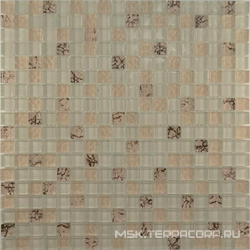Мозаика Glass 583 микс светлый каменьXX |30x30