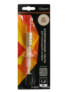 Паста колер. д/ эпокс. затирки  "Диамант" 1кг 052 белый антик Антураж Диамант Color n163011