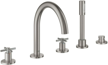 Смеситель Grohe Atrio New 19923DC3 на борт ванны| 64x27x25