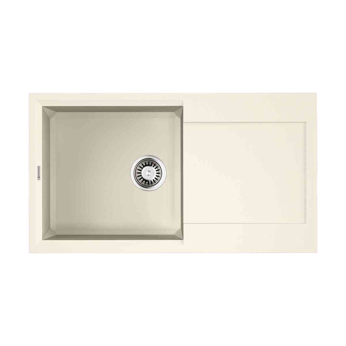 Мойка кухонная Omoikiri Sakaime 78-WH белая| 43x78x23