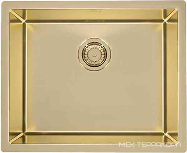 Мойка кухонная Alveus Quadrix Monarch 50 золото| 45x55x20