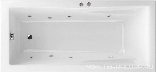 Акриловая ванна Excellent Palace Soft 180x80| 180x80x48