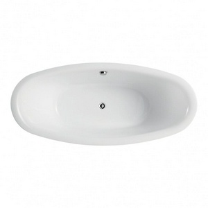 Ванна акриловая свободностоящая1700х800х650мм, в комплекте слив-перелив и донный клапан, (цв.белый), Vita ZZ Swedbe vita 8805