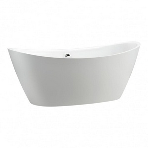 Ванна акриловая свободностоящая1700х800х650мм, в комплекте слив-перелив и донный клапан, (цв.белый), Vita ZZ Swedbe vita 8805