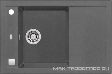 Мойка кухонная Alveus Formic Granital 30 steel| 50x76x20