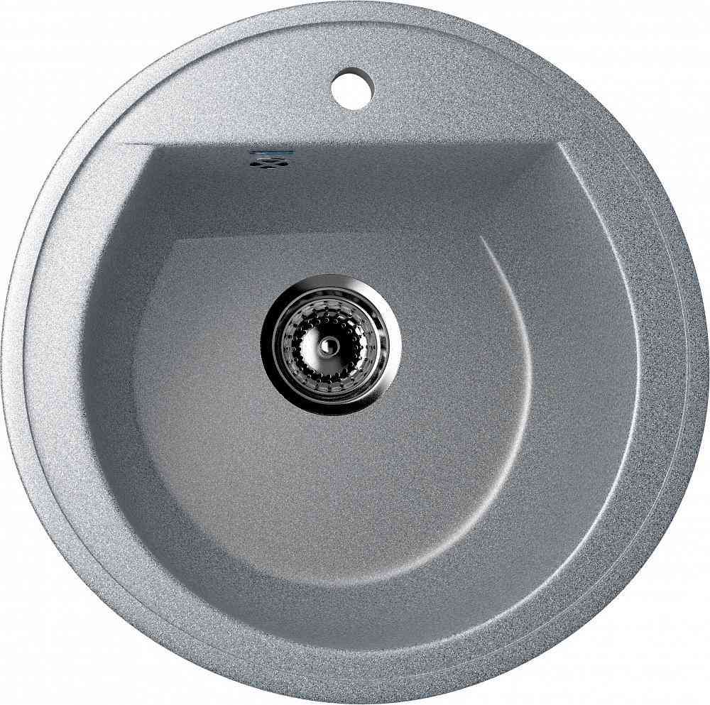 Мойка кухонная Ulgran U-103-309 темно-серая| 50x50x19