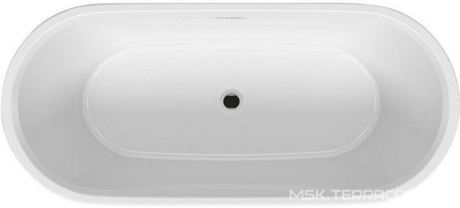 Ванна 160х75см, свободностоящая, слив-перелив в комп., (акрил цв.белый), Inspire ZZ Riho inspire B091001005