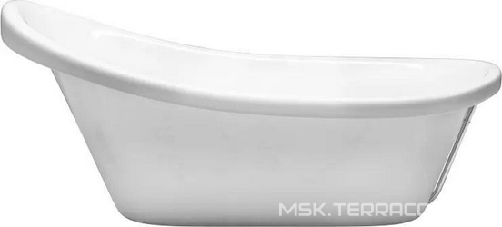 Ванна из искусственного камня Фэма Рио белая| 168x80x49