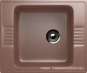 Мойка кухонная Ulgran U-204-307 терракотовая| 49x58x19