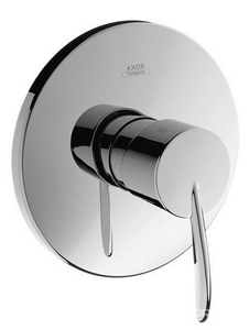 Смеситель для душа однорычажный для скрытого монтажа (внешняя часть),  XX Hansgrohe Axor Starck 10615000
