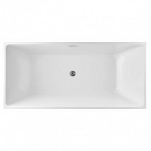 Ванна акриловая свободностоящая 1700х800х580мм, в комплекте слив-перелив и донный клапан, (цв.белый), Vita ZZ Swedbe vita 8822