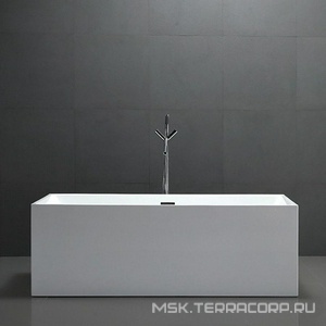 Ванна акриловая свободностоящая 1700х800х580мм, в комплекте слив-перелив и донный клапан, (цв.белый), Vita ZZ Swedbe vita 8822