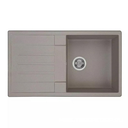 Мойка кухонная Акватон  серый шелк 50x86x21 Aquaton Верона s352423