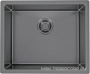 Мойка кухонная Alveus Quadrix Monarch 50 антрацит| 45x55x20